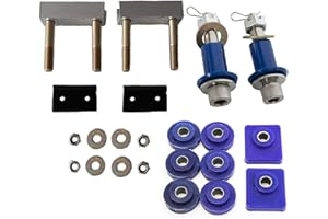 LisylineAuto For Peterbilt Hood Bushings Engine Hood Hinge Pivot Bolt and Mounting Bushing Kit for Peterbilt 378 379 Accessories,Replace 13-04154 & 13-04164