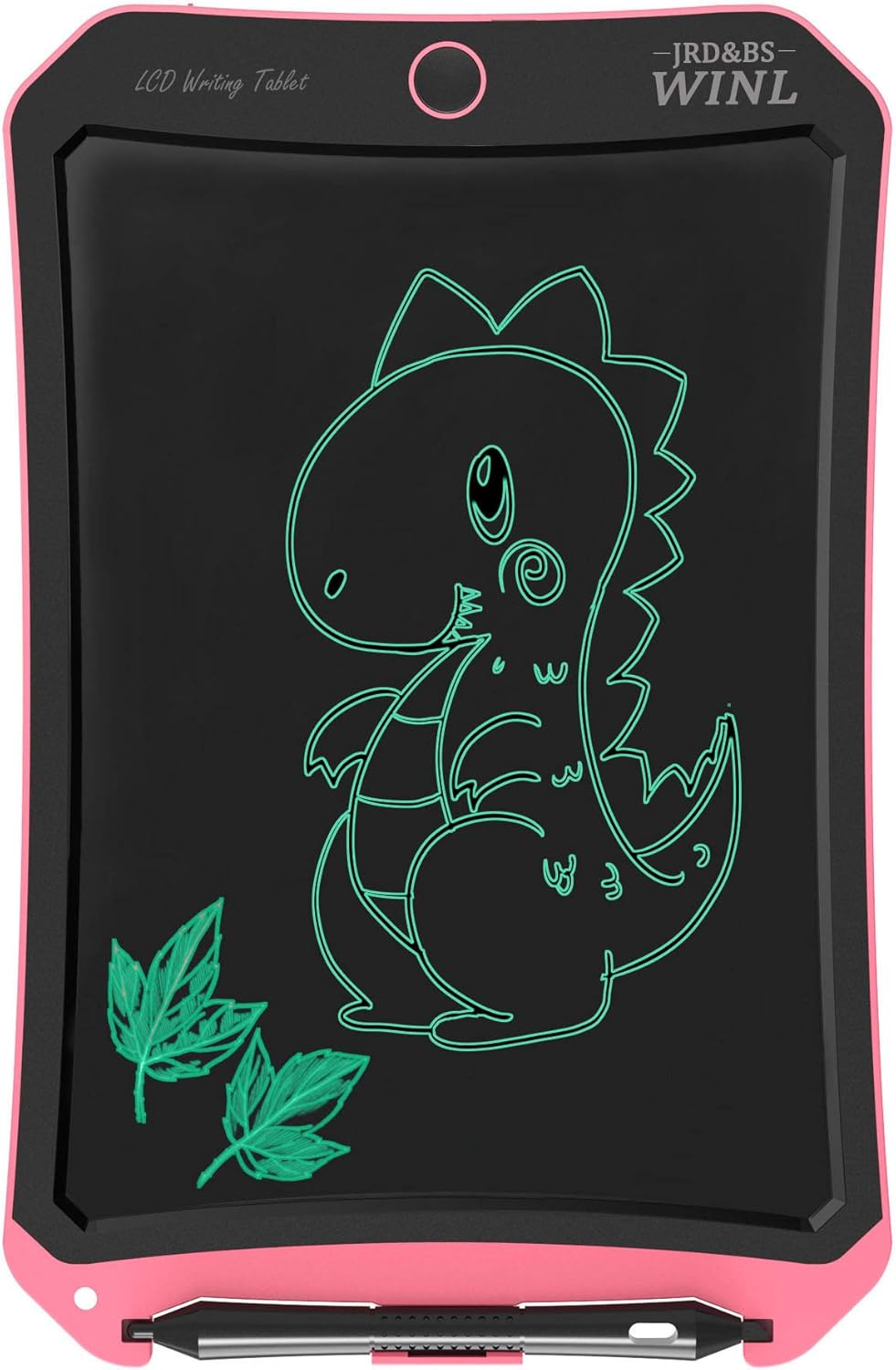 JRD&BS WINL LCD Writing Tablet for Kids Toys for 5-16 Years Old Girls,Boys,8.5 inch Drawing Board with Lock Erase Button for Adults for School and Office as Arithmetic,Charts or Message Board Pink D01
