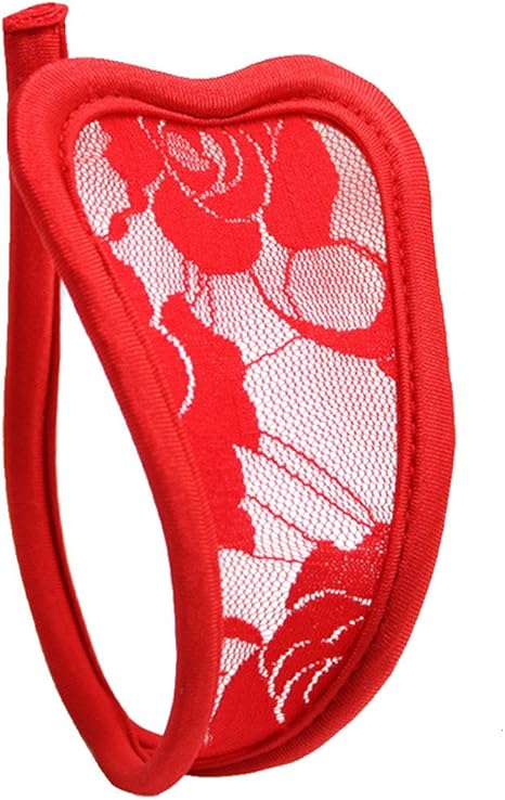 Amazon Co Jp ゴシレ Gosear 新しいファッションセクシーな レディース レース 女性 中空c形状シームレス 下着 赤色 ホーム キッチン