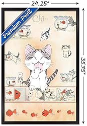 Trends International Chi Cat Wall Poster, 22.375" x