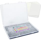 Stay Wet Palette for Acrylic Painting Miniatures Starter Kit, Wet Pallets Acrylic Paint Tray with 100 Hydro Paper &amp; Sponge