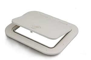 Five Oceans Access Hatch & Portlights for Boats & RVs (Rectangular-Size: 15-11/16"x12-7/8)