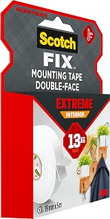 Scotch FIX Extreme Interior Mounting Tape 19mm x 5m Holds 13kg view 3