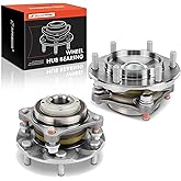 A-Premium 2 x Front Wheel Bearing and Hub Assembly with 6-Lug Compatible with Toyota Tacoma 2005-2023, 4Runner 2003-2023, FJ Cruiser 2007-2014
