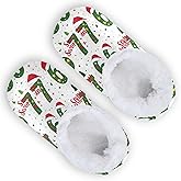 Boccsty Green 67 Christmas Six Seven Boys Girls House Slippers Kids Toddler Home Shoes Winter Indoor Shoe XS