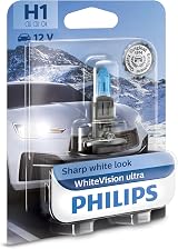 Philips WhiteVision Ultra H1 Headlight Bulb Single Blister view 3