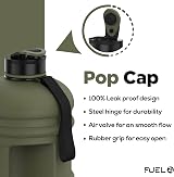 Fuel24 Jug 2.2 Litre Water Bottle - Flex Material, Leakproof, Cap Options view 2