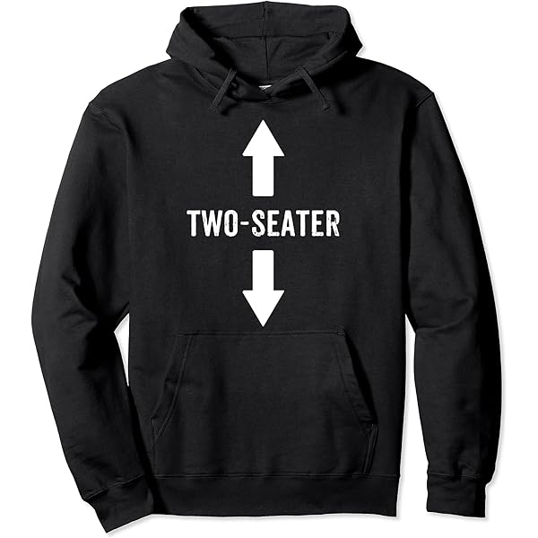 LON ⭐︎ Two Side Sweatshirt Amazon.com: Two Seater 2 Seater Dad Funny Gift Pullover