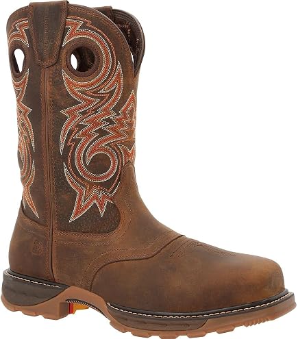 Durango Men\'s Maverick XP Steel Toe Waterproof Western Work Boot DDB0206 Sz 7.5M MAVERICK XP STEEL TOE WATERPROOF WESTERN WORK BOOT  main image 4