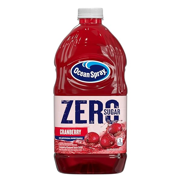 OCEAN SPRAY® ZERO SUGAR CRANBERRY JUICE DRINK, CRANBERRY...