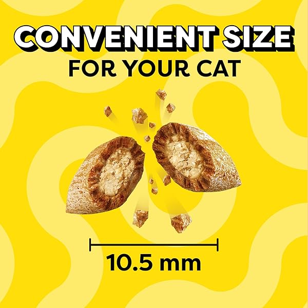 TEMPTATIONS CLASSIC CRUNCHY AND SOFT CAT TREATS, SHRIMPY SHRIMP FLAVOR, 6.3 OZ. POUCH