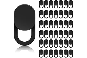 LIQWEI 50Pcs Phone Camera Cover, Webcam Cover, Camera Privacy Covering Slide Phone Covering Computer Covers Slide, Webcam Covers for Laptop Protect Your Privacy Security Fits Most Laptop, Deskto