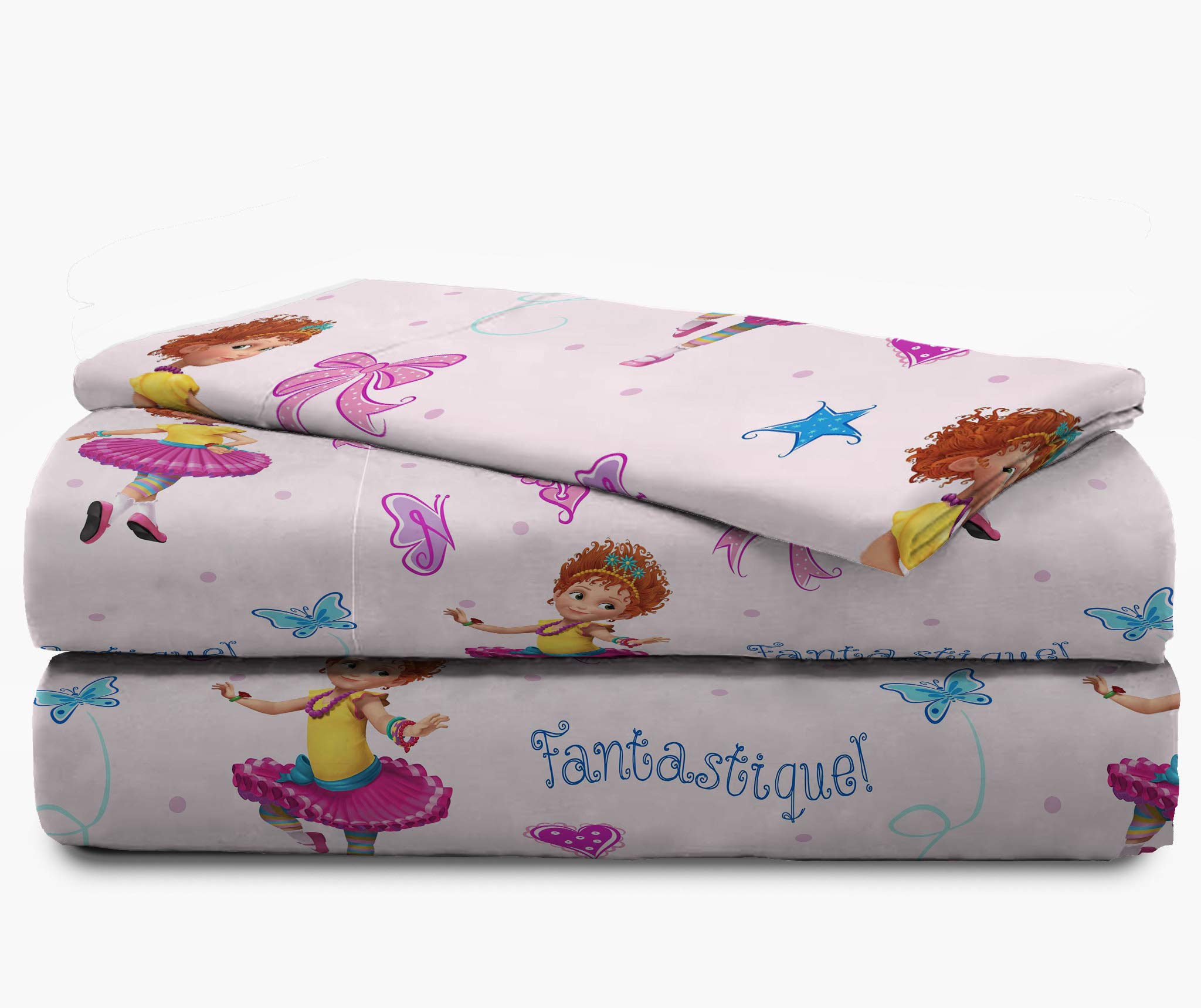 Disney Fancy Nancy Fantastique 4 Piece Twin Bed Set Includes