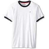Tommy Hilfiger Boys' Short Sleeve Ken Ringer Crew Neck T-Shirt, Soft, Comfortable, Relaxed Fit