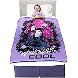 Franco Kids Bedding Super Soft Micro Raschel Throw, 46 in x 60 in, Disney Descendants 3