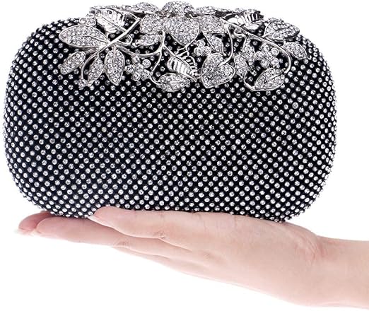 diamante evening bag