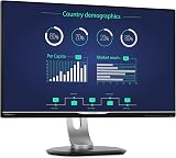 Philips 258B6QUEB 25" QHD IPS USB-C Docking Monitor 2560x1440 60Hz 5ms Height
