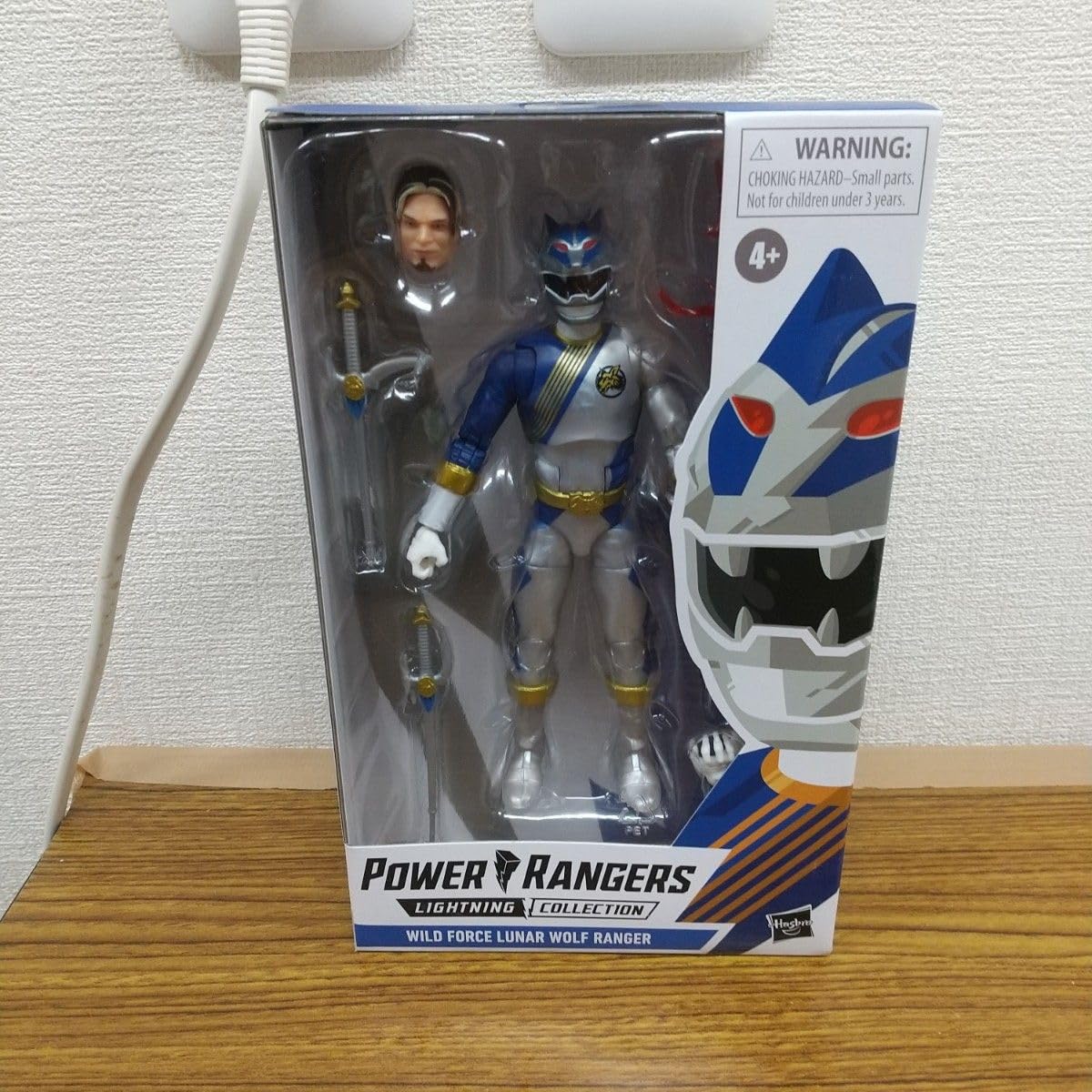 Power Rangers Lightning Collection Wild Force Lunar Wolf Ranger - Figura de acción coleccionable prémium de 6 pulgadas