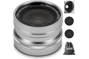 VILTROX WCL-X100VI Wide Conversion Lens for Fujifilm X100 Series Camera, 0.8X Wide Angle Auto Recognition Lens for Fuji Fujif