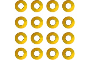 Fielect 20Pcs Piezo Discs 50mm Acoustic Pickup Transducer Ceramic Trigger Buzzer Drum Guitar