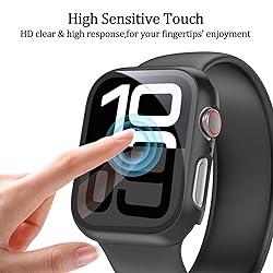 2 Pack Case with Tempered Glass Screen Protector