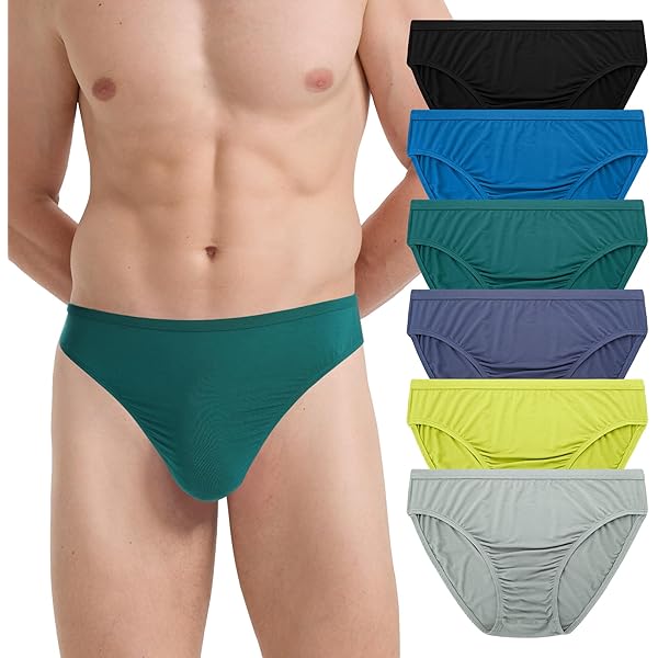 Hanes Herren Men's Tagless Comfort Flex Fit Dyed String, 6 Pack