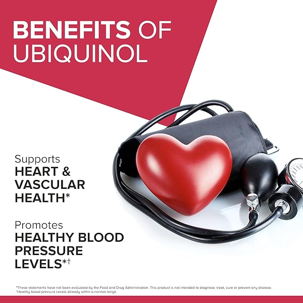 QUNOL MEGA UBIQUINOL COQ10 100MG, SUPERIOR ABSORPTION, PATENTED WATER AND FAT SOLUBLE NATURAL SUPPLEMENT FORM OF COENZYME Q10, ANTIOXIDANT FOR HEART HEALTH, 120 COUNT (PACK OF 1) SOFTGELS