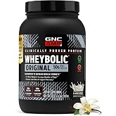GNC AMP New Wheybolic, Classic Vanilla, 28 oz, 13 Servings | Provides 25g Whey Protein and 3.1g Leucine per Scoop to Support Muscle Strength, Gluten-Free and Banned Substance Tested