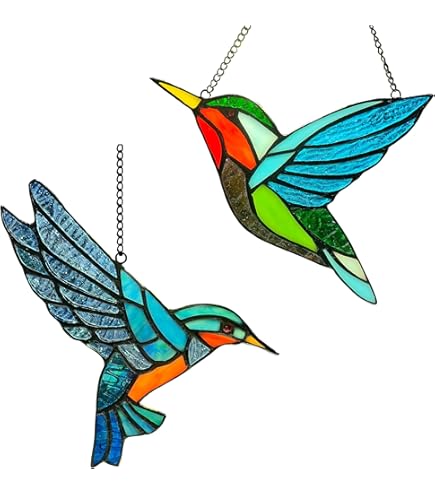 Vitrail à Suspendre - Attrape-Soleil Pour Fenêtre Intérieure