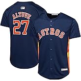 Outerstuff Jose Altuve Houston Astros MLB Kids Youth 8-20 Navy Alternate Player Jersey