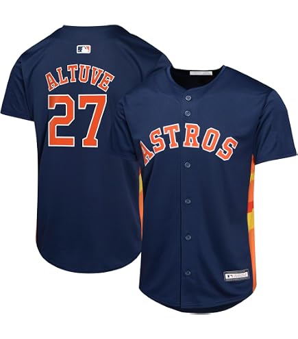 Amazon.com: Outerstuff Jose Altuve Houston Astros #27 MLB Kids