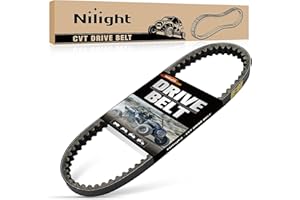 Nilight 842-20-30 CVT Drive Belt Fit for 4-Stroke GY6 125cc 150cc 152QMI 157QMJ Long-case Engine Belts for Roketa, Taotao, Vespa, Jonway, Baja, Tank Go-Kart Scooter Moped ATV, 1 Pack #842 20 30