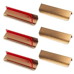 SiLnmLih 6 Pack Adhesive Edge Finger Tab Pull Self