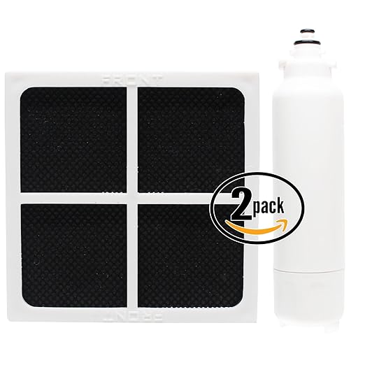 Denali Pure - Juego de 2 filtros de agua y aire para refrigerador ...