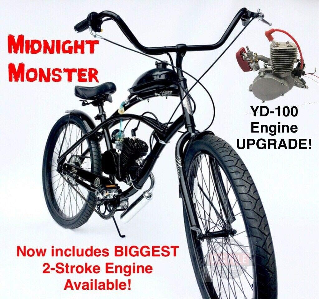 Bicycle Motor Works Midnight Monster Motorized YD-100 50mm Engine Motorized Bike Kit