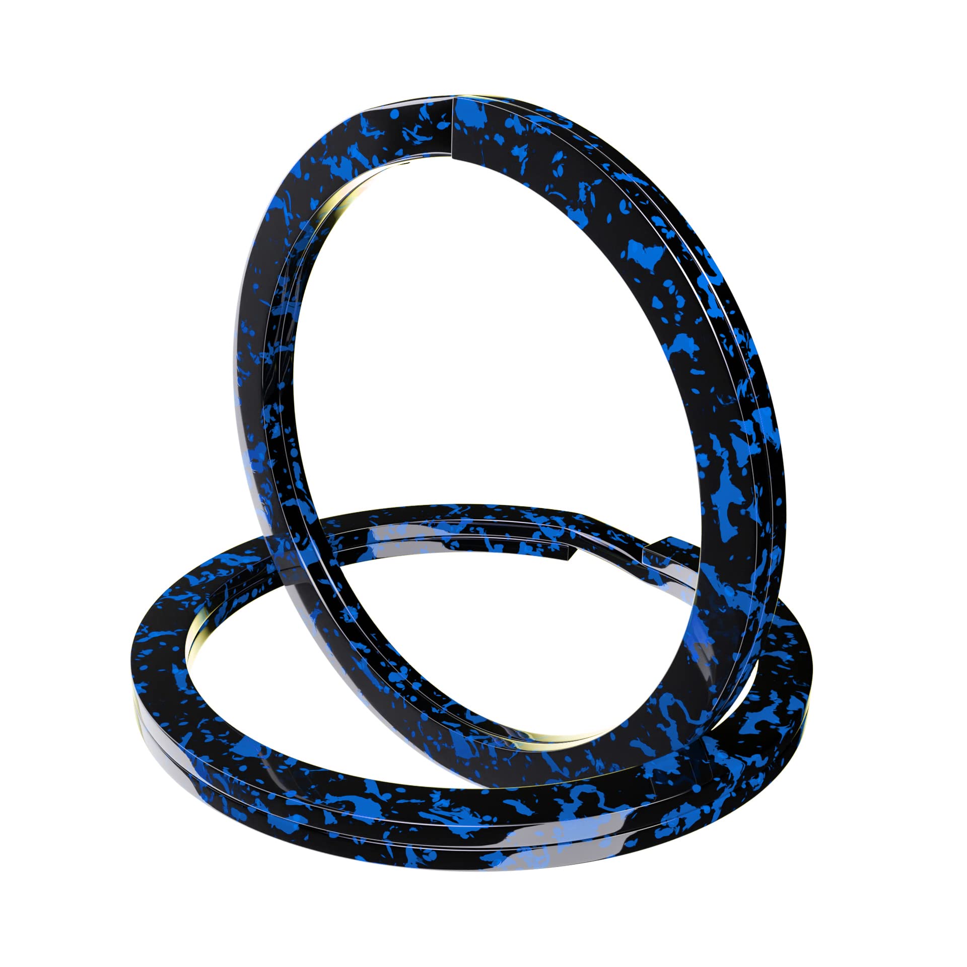Silipac Premium Quality Key Rings - Stylish Design with Scratch-Resistant Coating - Ideal for Car, Home, Office, School, and DIY Projects