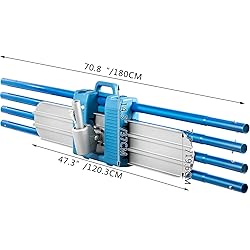 VEVOR Bull Float Magnesium Concrete Float 48 x