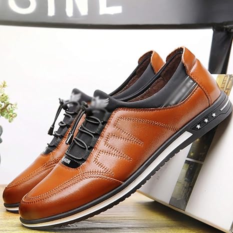 brown casual shoes amazon