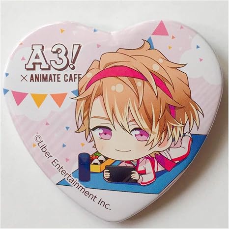Amazon 茅ヶ崎 至 ａ3 アニメイトカフェ 第5弾 トレーディング ハート缶バッジ 運動会ver アニカフェ グッズ 缶バッジ 缶バ Animate Cafe アニメ 萌えグッズ 通販
