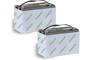 AIRSBOGE 40"x7" Universal Car Battery Insulation Kit – Thermal Wrap & Heat Shield Blanket for Extreme Temperature Protection, DIY Cold Weather Protector for Vehicle, Truck, 4WD, RV Batteries (2PC)