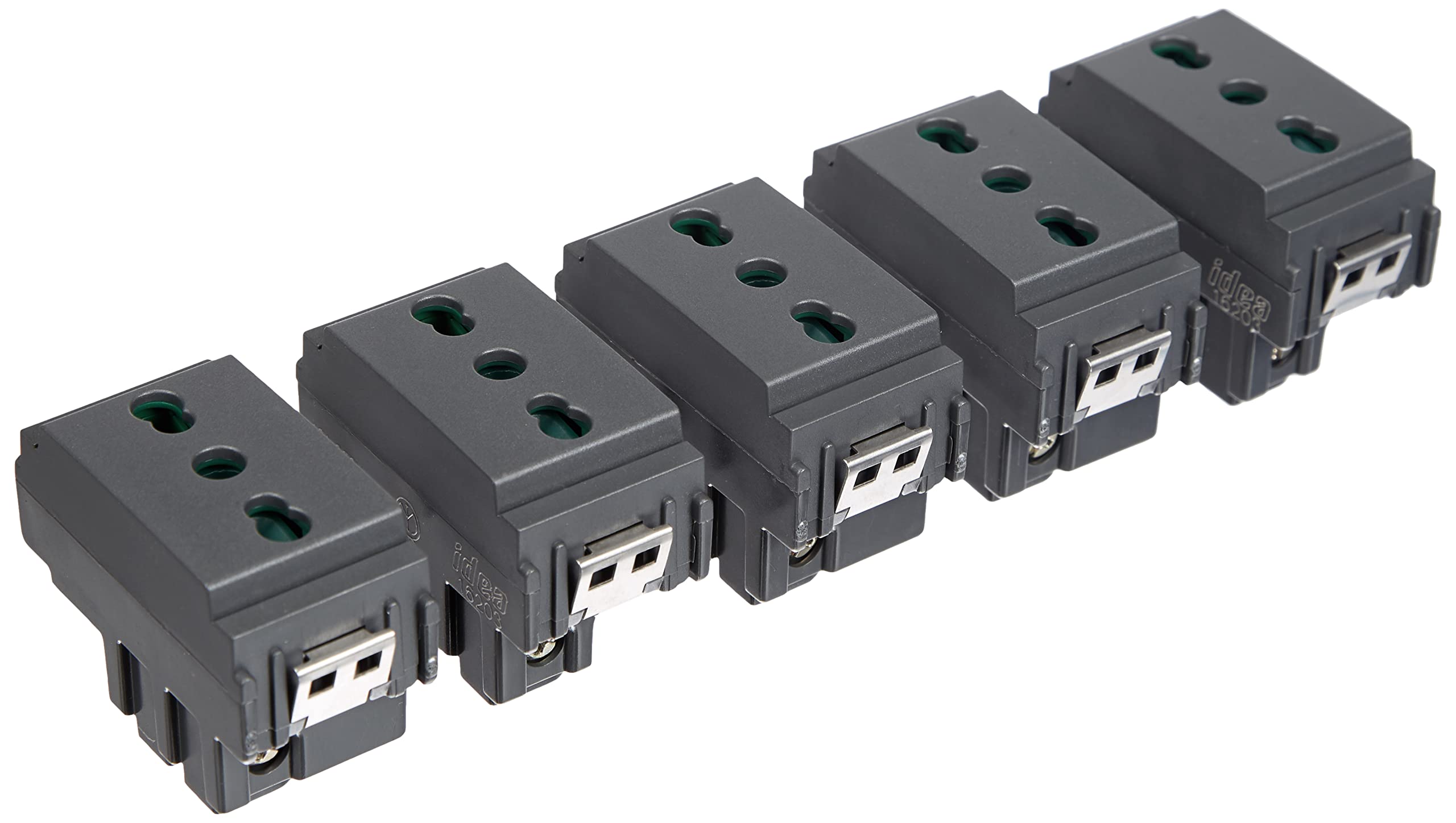 Vimar Idea Series Socket, Sicury of 5)-Grey