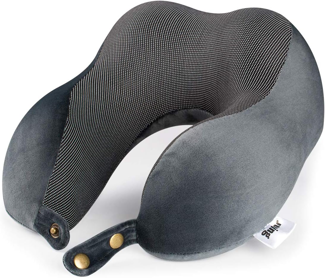 Amazon Com Juning Travel Pillow Memory Foam Neck Support On A