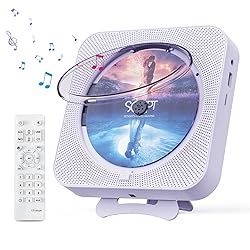 MICOCIOUS Portable CD Player with Bluetooth Desktop