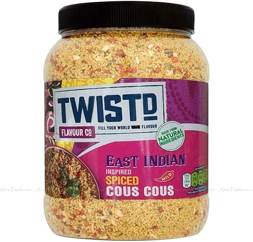 Twistd East Indian Inspired Mild Couscous Spicy Flavour Spiced Cous