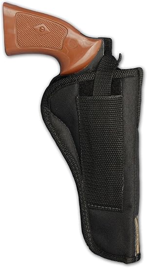 Amazon Com Barsony New Revolver Owb Belt Holster For 6 22 38 357 41 44 Revolvers Sports Outdoors