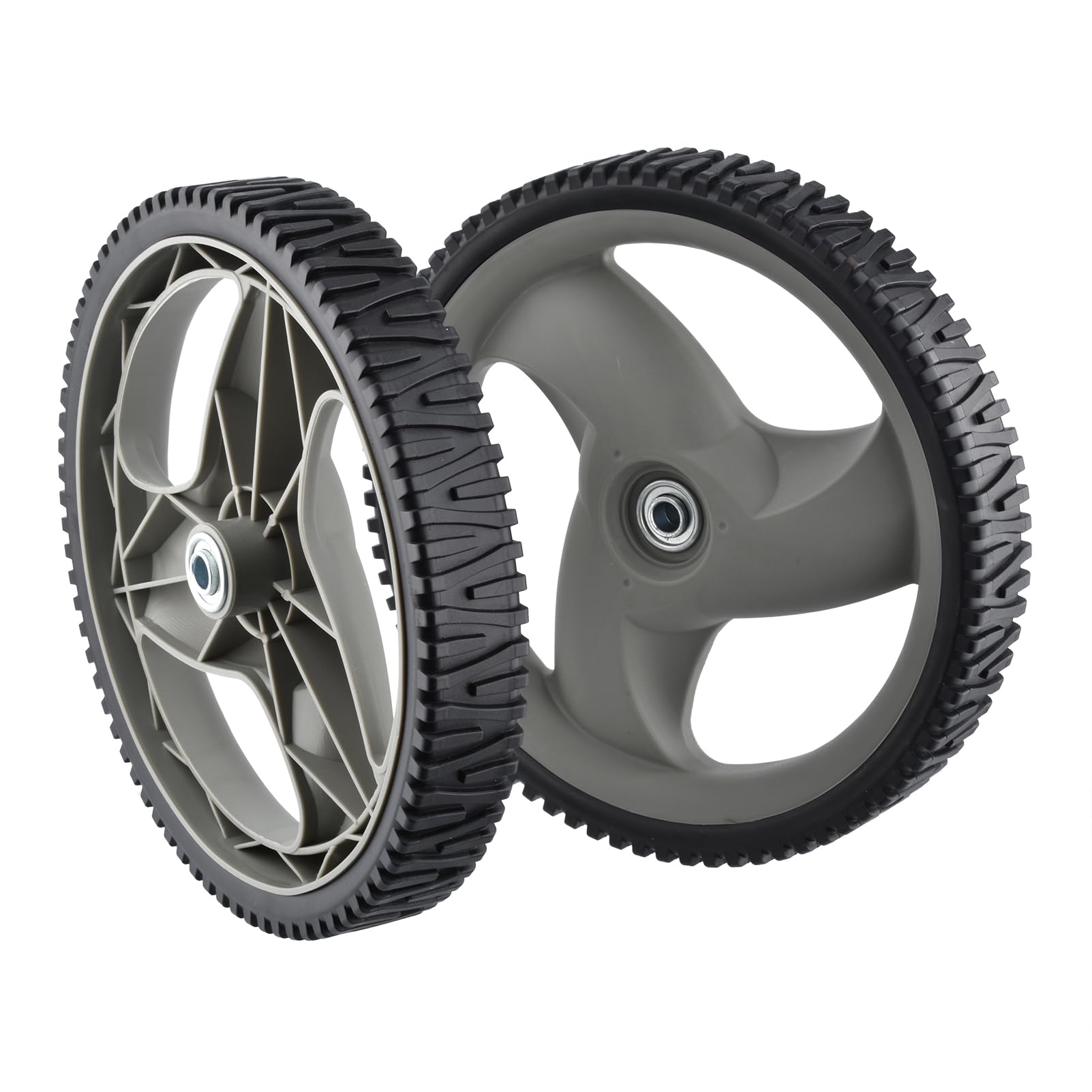 Photo 1 of 12-inch Lawn Mower Wheel 532433121 Replacement for Craftsman Fit for Husqvarna for Poulan Pro Lawnmower, 2 pcs