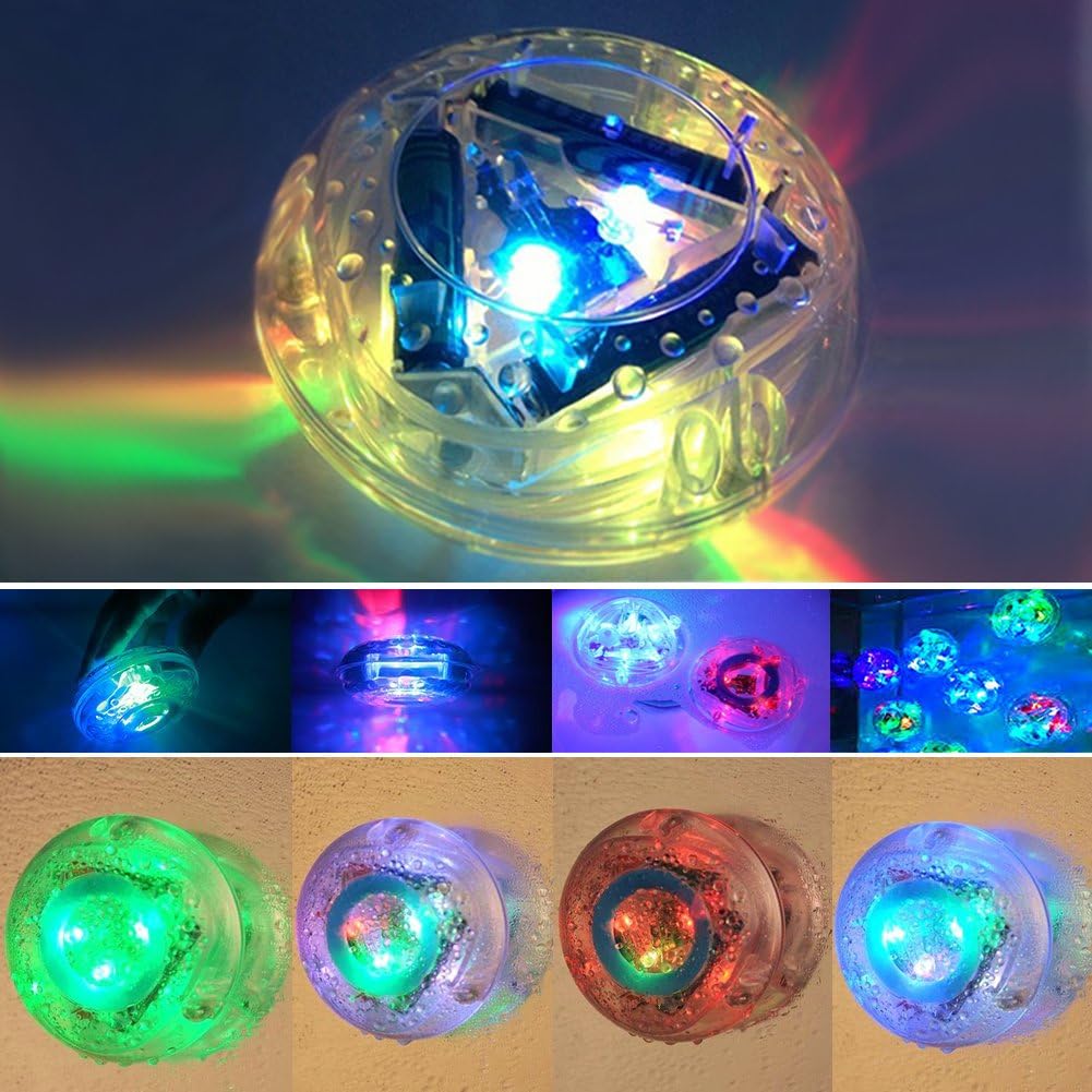 Marrywind Kid Light Up Bathtub Toy, Colorful Waterproof Bathroom/ Swimming Pool Lamp for Toddler ( Party In The Tub )