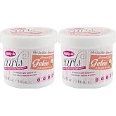 Dippity-Do Girls With Curls Flexi-Firm Hold Coconut Curl Gelee Duo, 2 Pack | Nourishing shea butter &amp; avocado oil formula provides vibrant definition, moisture, and frizz control for all textured hair.