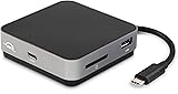 【国内正規品】 OWC Travel Dock Gen 2（OWC トラベルドック 第二世代） USB-C/USB 3.1 Gen 1 / HDMI/SDカードリーダー / 5ポート接続 (Space Gray)