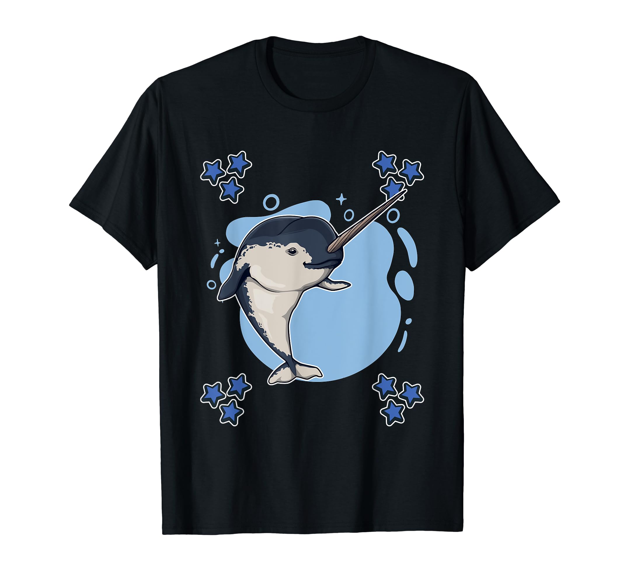 Narwhal Blue Design Narwhale Stuff Narwhals T-Shirt
